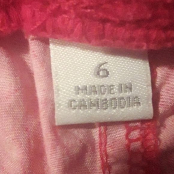 Set of 2 Girl's Pink Shorts Size 6 - Picture 5 of 10